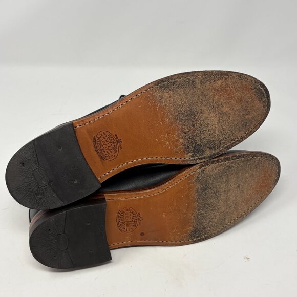 Wolverine 1000 Mile women's Evelyn boots 9.5 B flat ankle lace up leather black - Picture 5 of 9